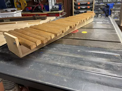 Xylophone on a new resonator box