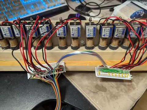 Solenoids and wiring