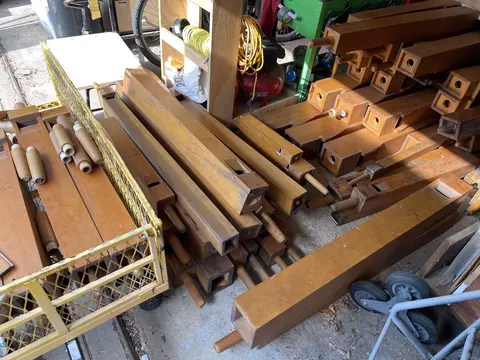 Salvage organ pipes
