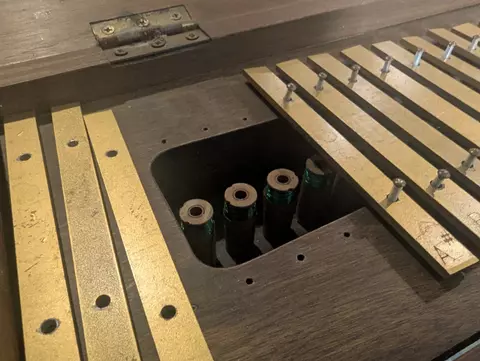Inside orchestra bells