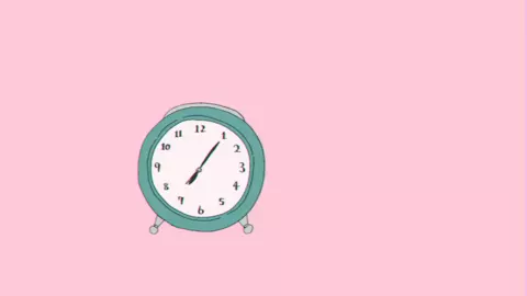 Anime picture of a clock