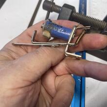 An organ pallet magnet modified to use as an actuator